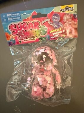 Orb Sugar Swaps Onesies Pink Hearts